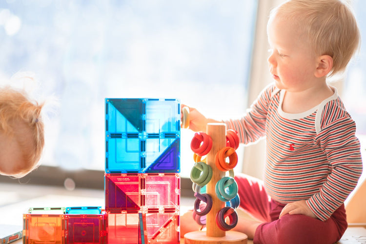 Magnetic Tiles 110 pack | Rainbow Toybox | Quality Toys & Learning Resources