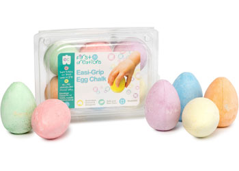Easi-Grip Egg Chalk Set of 6